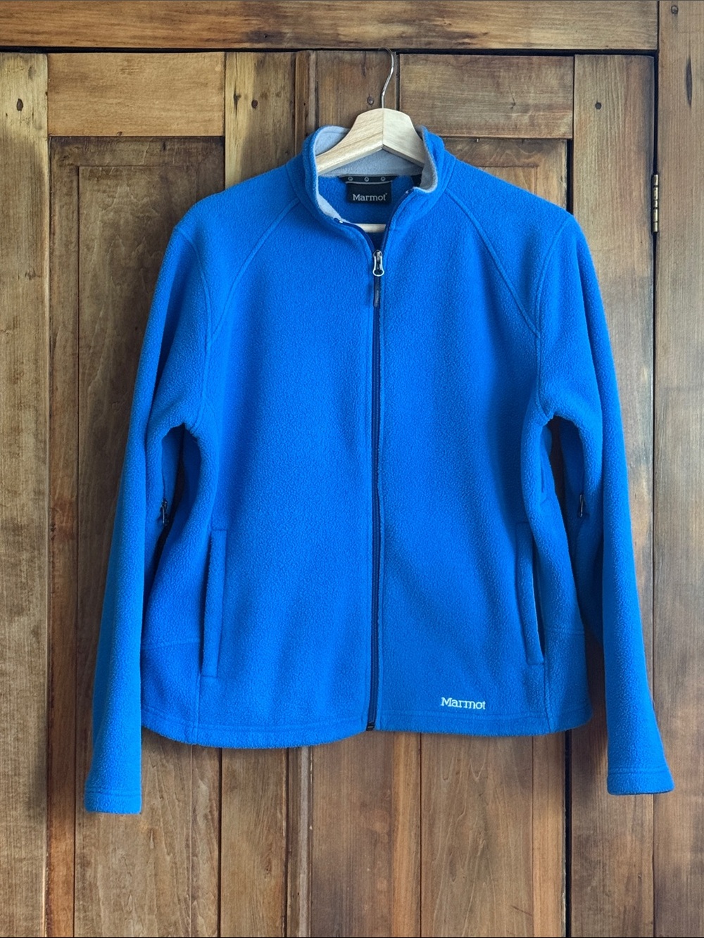 Marmot Women's Large Royal Blue Full-Zip Fleece Jacket